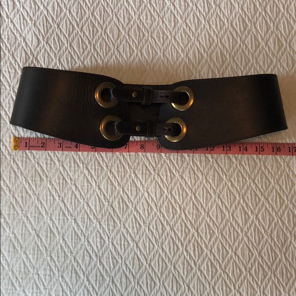 Wide leather belt from Anthropologie - Picture 7 of 8